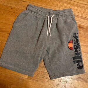 Ellesse Athletic Gray Shorts with Logo
